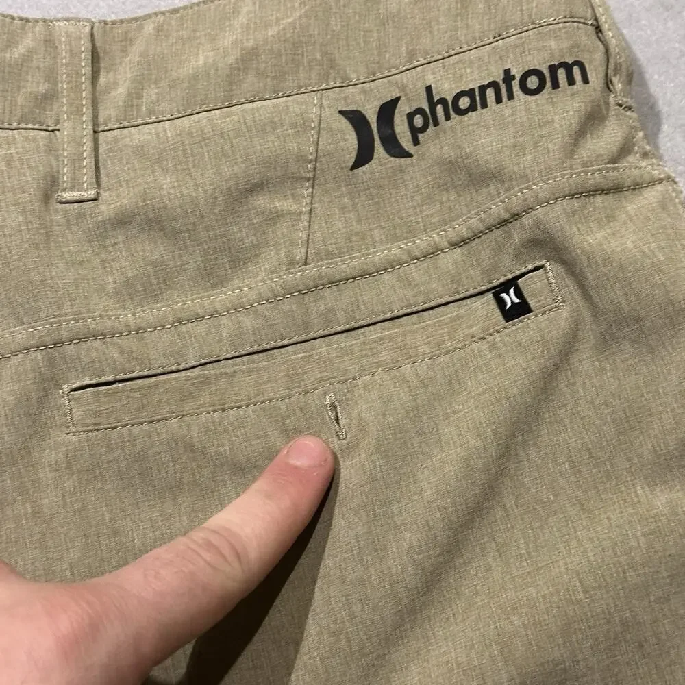 Hurley Phantom Boardshorts Men's 34 Surfing Beige Beachwear Surf